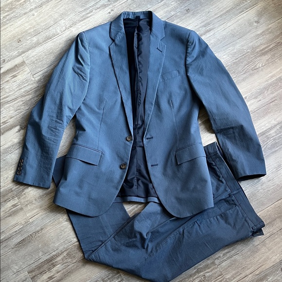 J. Crew Factory Thompson Seersucker Suit - Picture 1 of 4